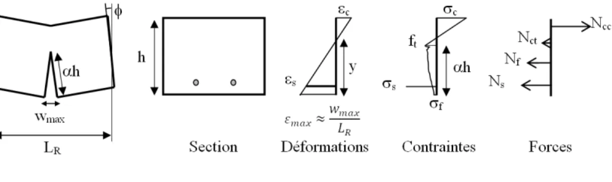 Figure 2.5 Schéma de l'analyse sectionnelle 