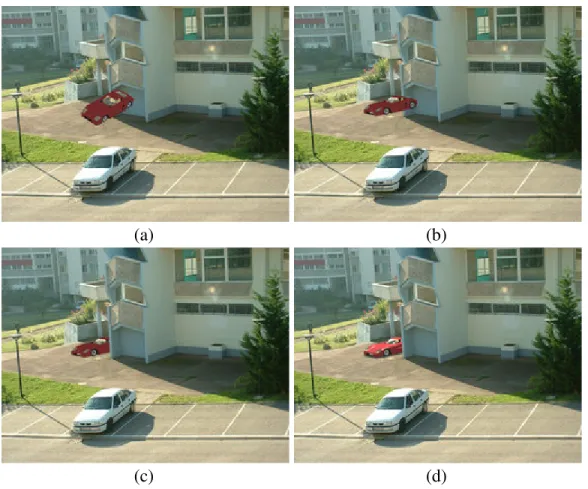 Figure 2-8 : Les défis de la composition réel/virtuel en RA (Simon, 2006) 