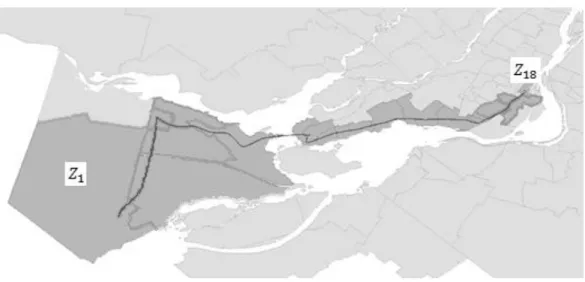 Figure 2.6 : Seconde séquence de zones 