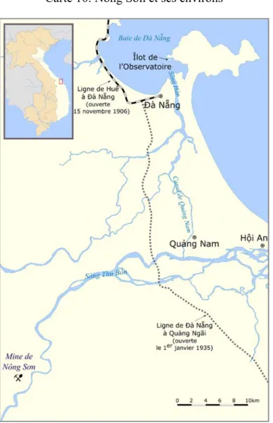 Tableau 2. Mine de Nông Sơn : extraction de charbon, 1900-1913 (tonnes) 