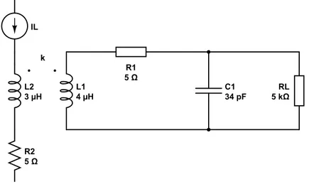 Figure 3.4 Couplage du transpondeur avec une boucle parcourue par un courant I L .