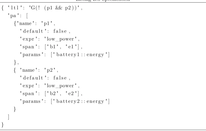 Figure B.1 Automate de Büchi généré par LTL2BA pour la spécification des batteries.