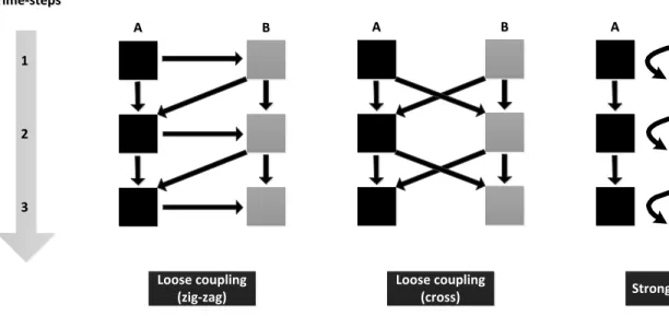 Figure 2-12 Differences in run-time couplings 