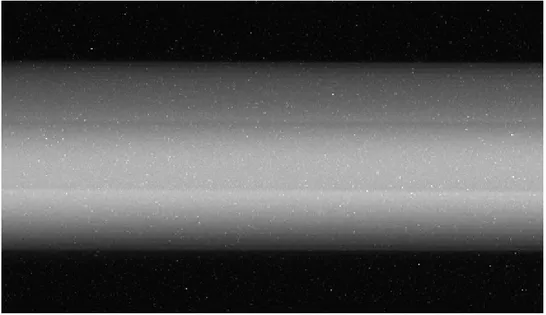 Figure 4.6: High resolution picture of a big cloud with a density of 2 × 10 14 ions /m 3 .