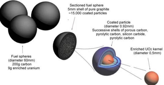 Figure 2.2 ´ El´ement de combustible : Boulet