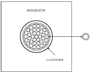 Figure 2-2: Cellule unitaire d'un réacteur CANDU6 [21] 