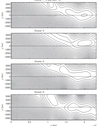 Fig. 5. Composite maps produced for the interval 1 by superposing and averaging the four field maps shown in Fig