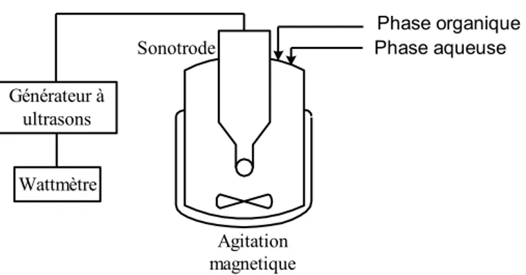 Fig. 3.1 Sonicateur à sonotrode plongeante 