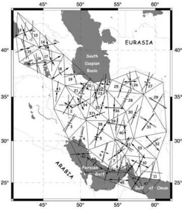 Figure 5. (a) Strain-rate patterns of the seismic data averaged over different