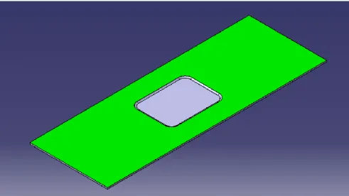 Figure 5.1 Model of standard sample drawing  The locating, supporting and clamping surfaces are presented in figure (5.2)