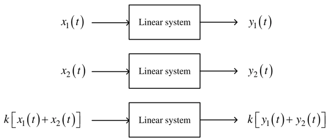 Figure 2.2. Responses of a linear system.  2.1.3  Causality 