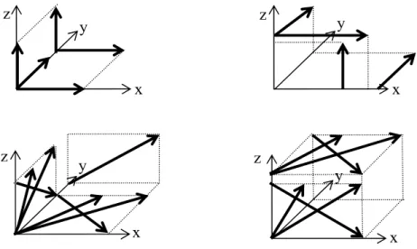 Figure 1-8 : 22 lignes de déplacement pour identifier les 21 écarts de la MMT [46]. 