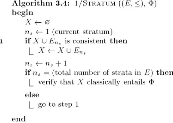 Table 3.3: Complexities in case of Horn bases