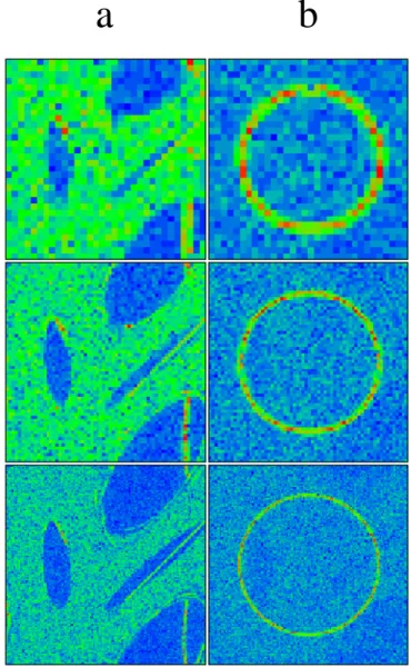 Fig. 15. Density plot of the Husimi function (59) from the the circle-state (68) after 100 iterations with the quantum map (same values as in Fig