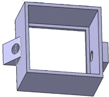 Figure 3.8: water bloc con¸cu avec l’outil du CAO CATIA V5