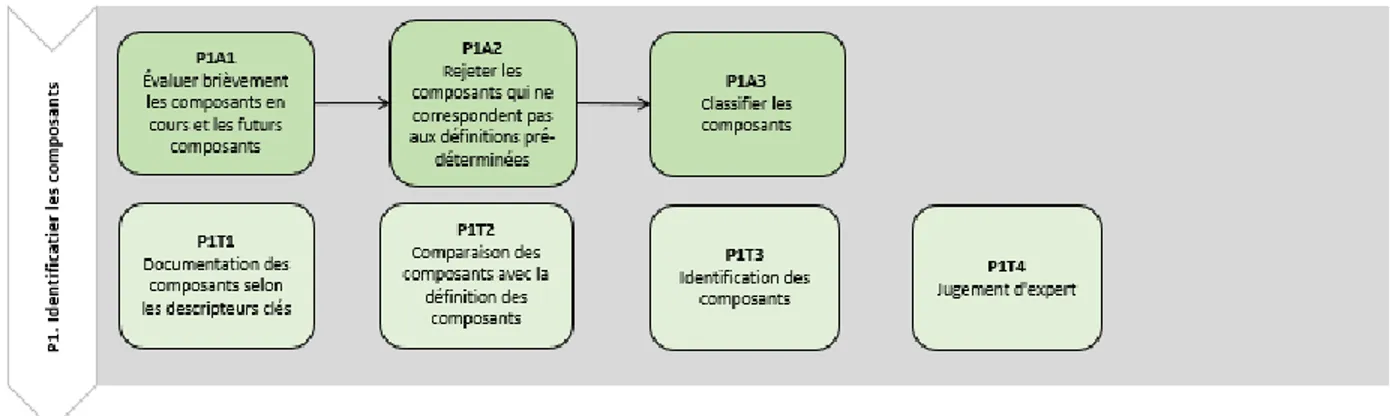 Figure 5.3   Processus, activités et techniques de la gestion de portefeuille du Project Management  Institute (2008) 