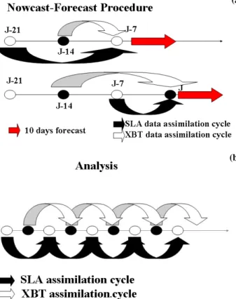 Fig. 5. Mean climatology of the sea surface height in meters, com- com-puted from 1993–1997 model simulations.