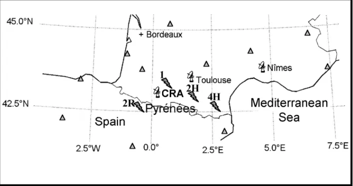 Table 1. Characteristics of the Different Radars Used for the Observation of the Convective Storms Considered in the Study a