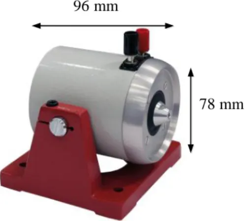 Figure 4.8 Le pot vibrant#2 : LDS V203, tir´ e de Br¨ uel &amp; Kjær (2012b)