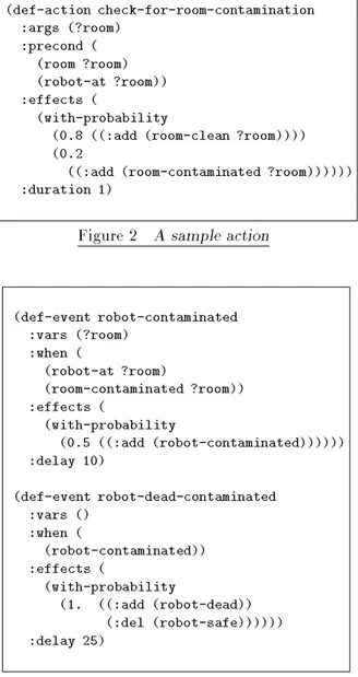 Figure 2 A sample action