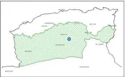 Fig. 29 : Délimitation des steppes algériennes.  Source : ANAT, 2004 