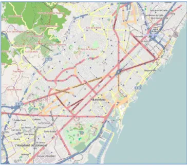 Fig 01  : situation de Barcelone  Source : www.wikipedia.org 