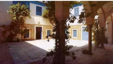 Figure 7: Maison à patio Le Dar Kammoun, L’Habitat Médial de Sfax. (BAKLOUTI. N, 2006)