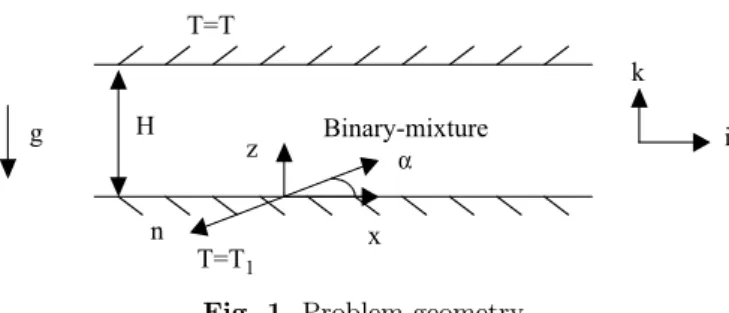 Fig. 1. Problem geometry.