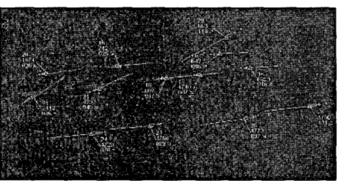 Figure 1. Radar Display at Paris-Charles de  Gaulle 