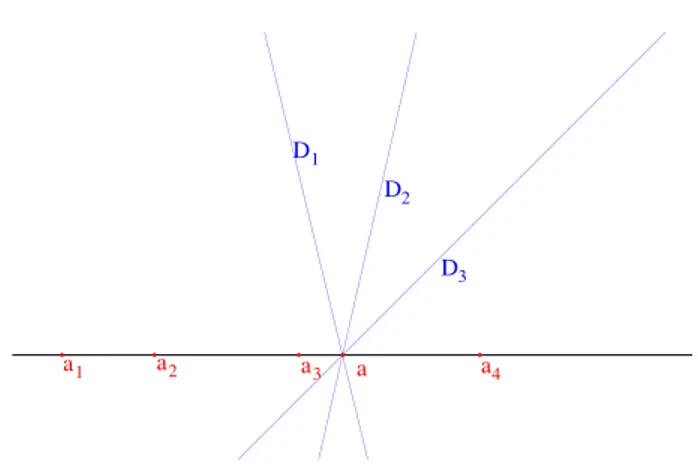 Figure 2.1 – Le cas d’exception du lemme 2.2.5