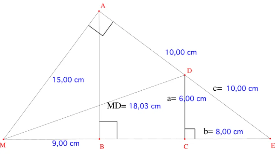 Figure 1 – La figure, ´ echelle 1m = 2cm