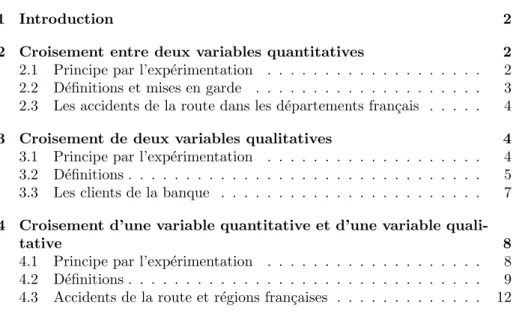 Table des mati` eres
