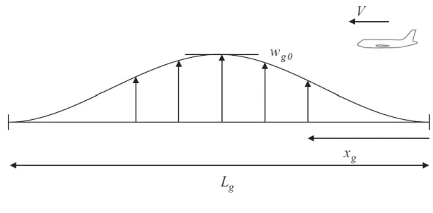 Figure 13: 1-Cosinus Gust representation 