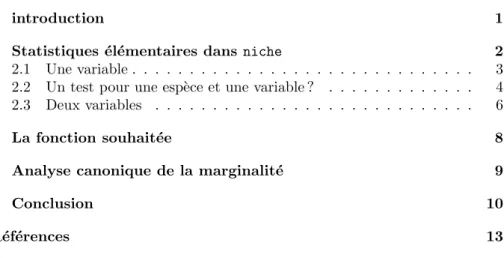 Table des mati` eres