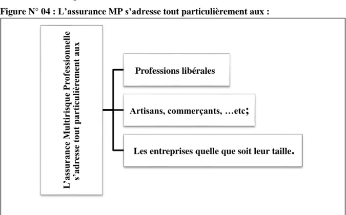 Figure N° 04 : L’assurance MP s’adresse tout particulièrement aux : 