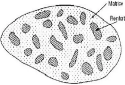 Figure II. 1: schéma d’un matériau composite  