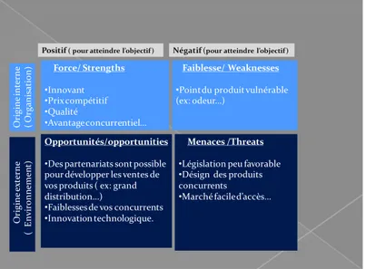 Figure n°10 : L’analyse SWOT  