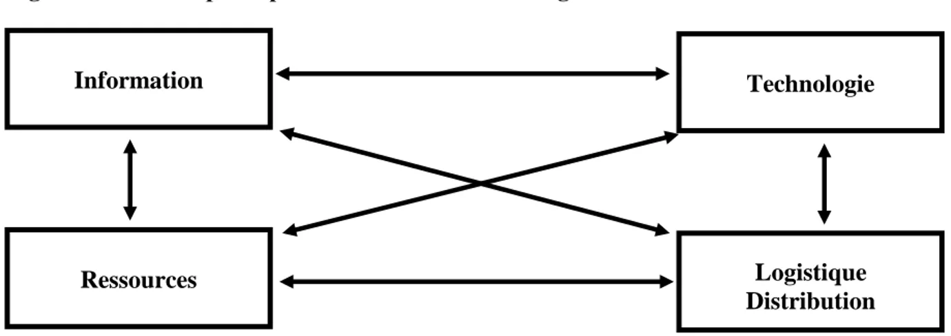 Figure N° 03 : Les principes de base de l’e-marketing. 31