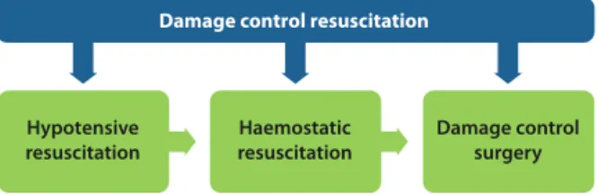 Fig. 4.4. Principles of damage control resuscitation in trauma.