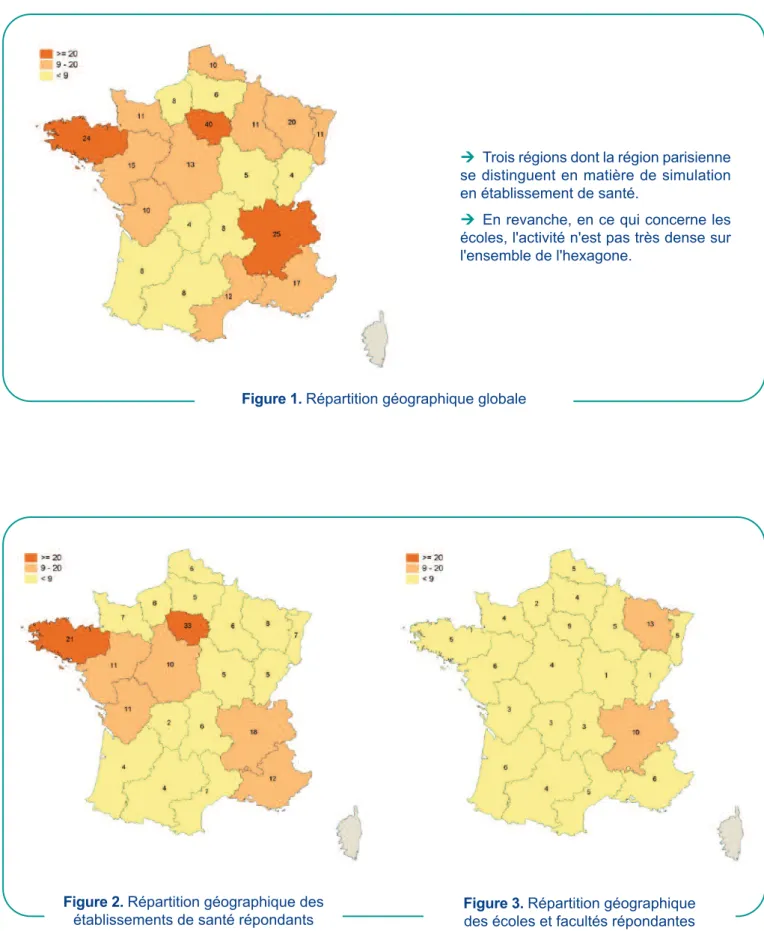Figure 1. Répartition géographique globale