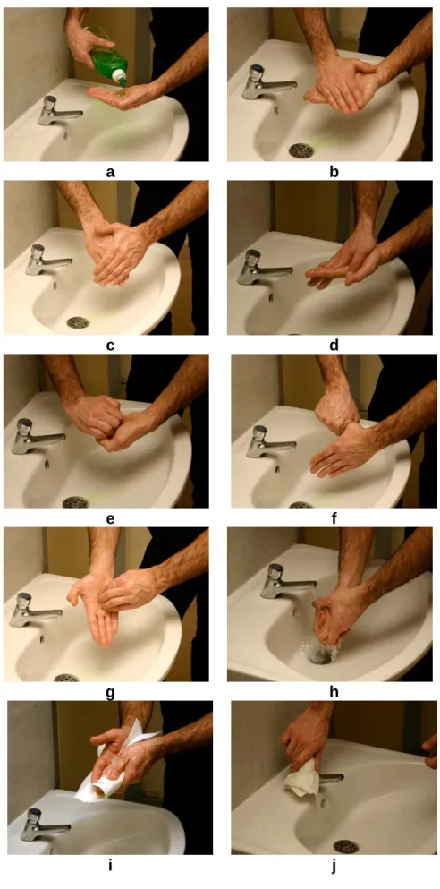 Figure 3.11. Lavage des mains