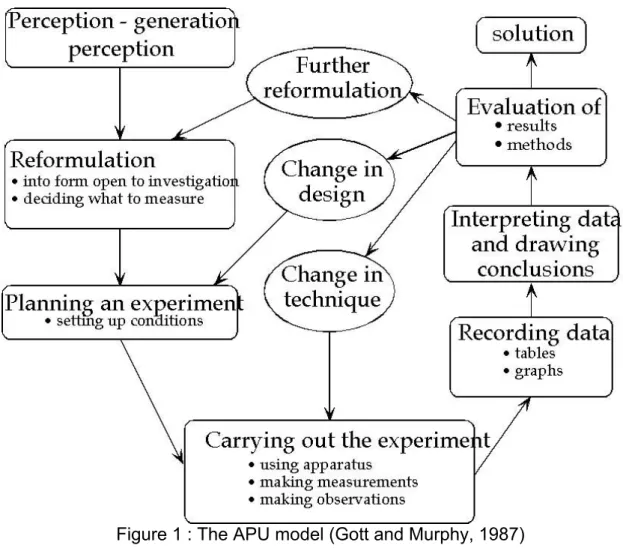 Figure 1 : The APU model (Gott and Murphy, 1987)