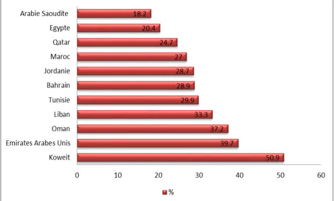 Graphique 1 : population active sur le plan économique en 2007 