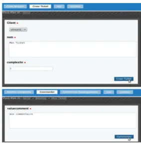 Figure 12. Capture d’écran de l’application générée