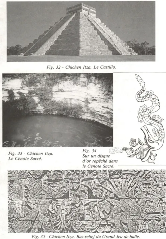 Fig.  32  -  C hichen  Itza.  L e  Castillo.