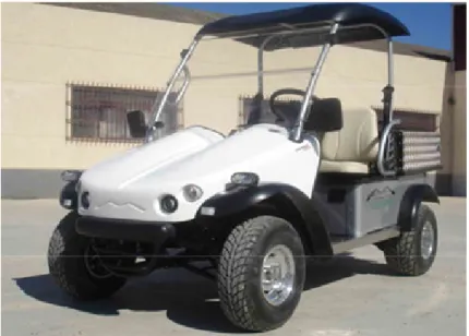 Figure 1.1. Prototype of the electric vehicle that belongs to ACE-TI. 