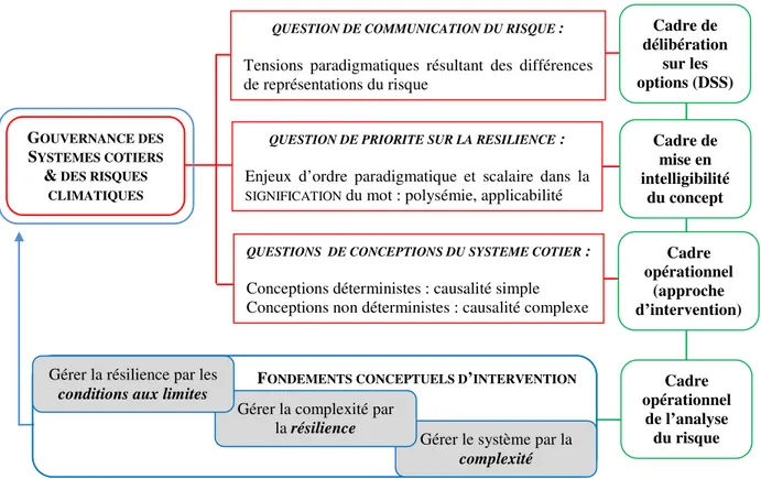 Figure 11 : Schéma récapitulatif du processus général de la recherche 