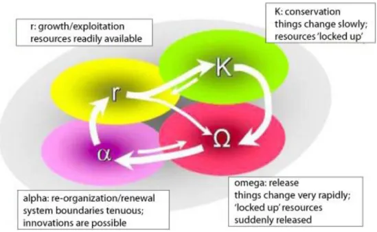 Figure 1-11. Les étapes du cycle adaptatif 