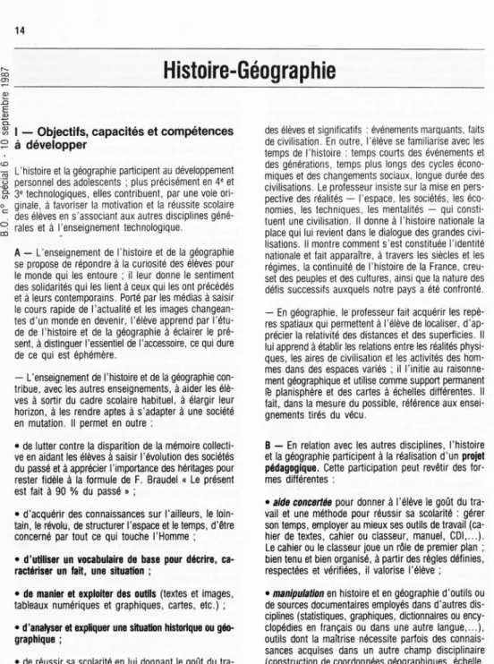 table aux numér iques et graphiques , cartes , e tc .) ;