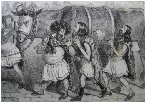 Figure 14: Cortège du bœuf gras, La Mode, 5 février 1842. 